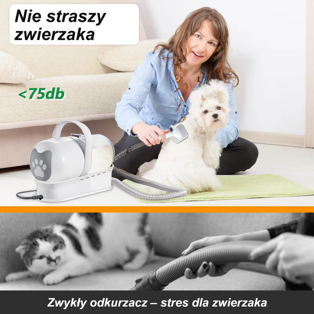 Cicha praca – nie straszy zwierzaka